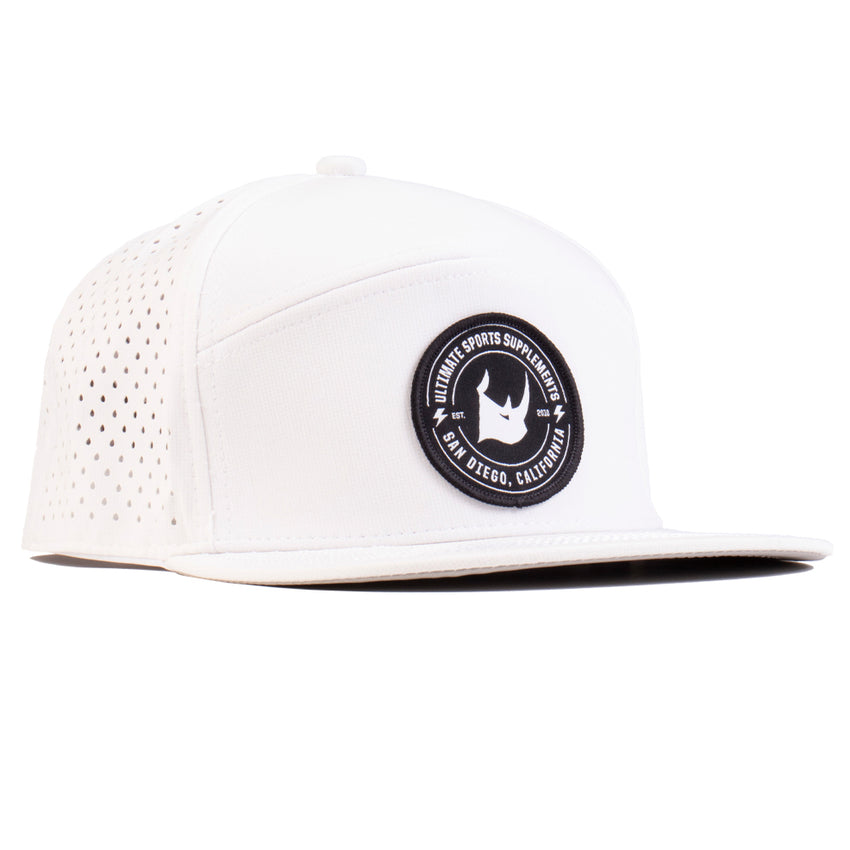 White Podium Hat