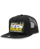 Black Mesh Hat