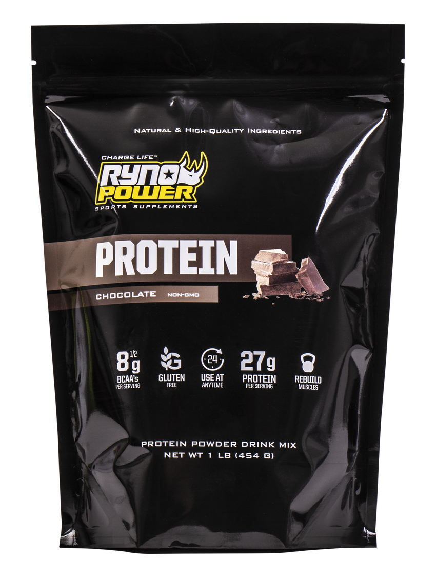 PROTEIN Premium Whey Powder 1lb - Chocolate 