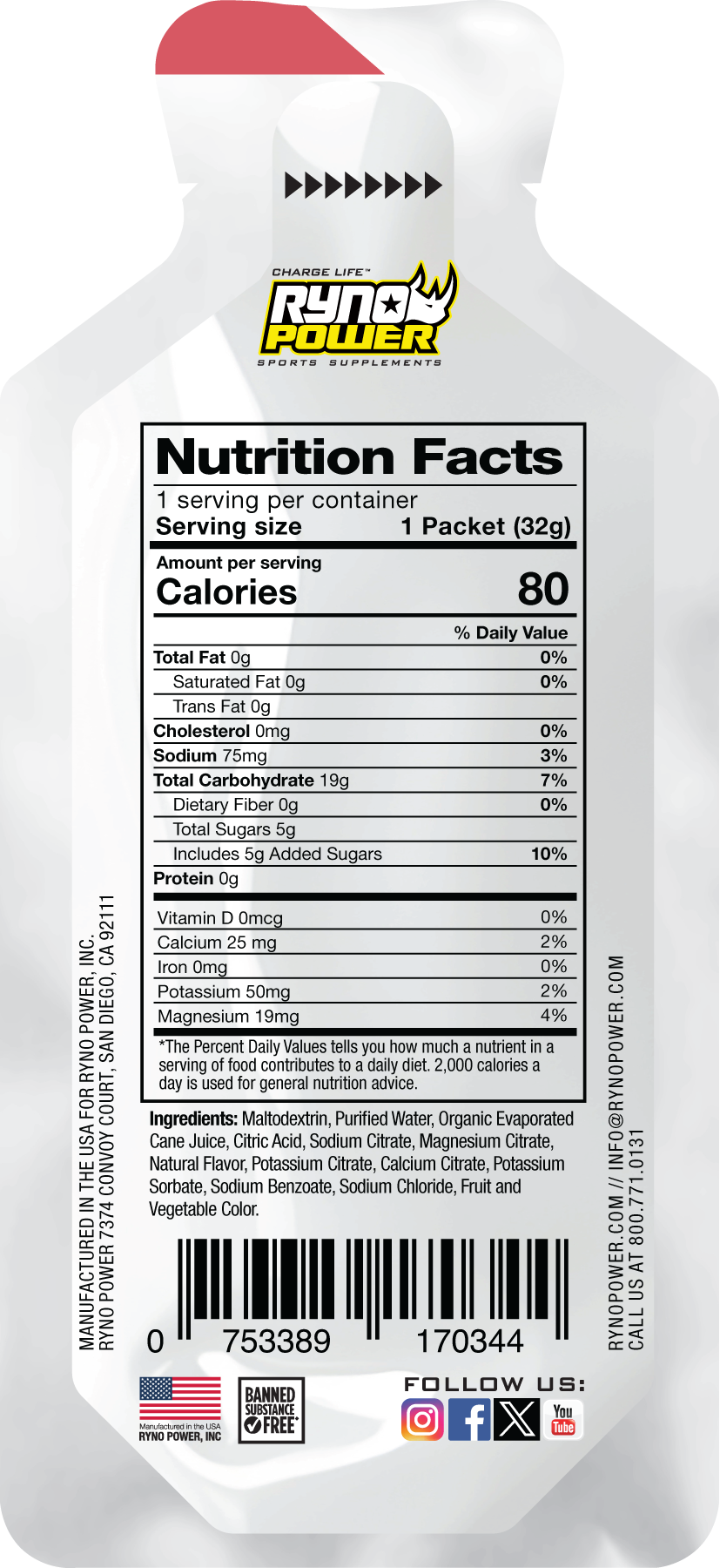 MANA Performance Gel