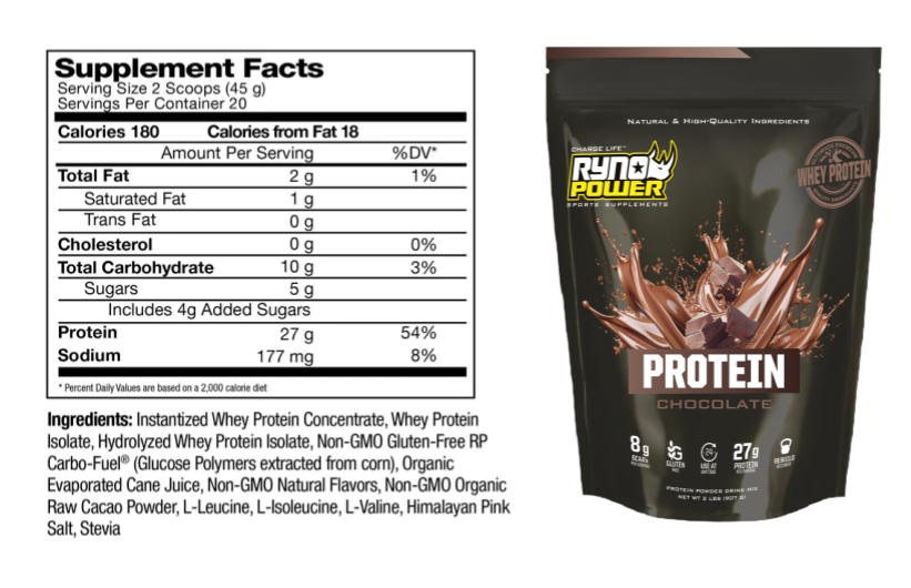 PROTEIN Premium Whey Chocolate Powder