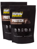 2-Pack PROTEIN Premium Whey Powder 2lb - Chocolate 