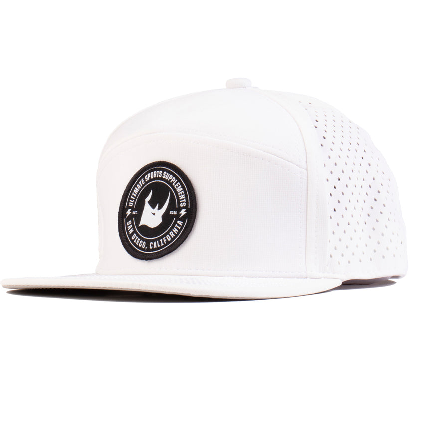 White Podium Hat