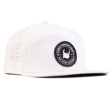 White Podium Hat