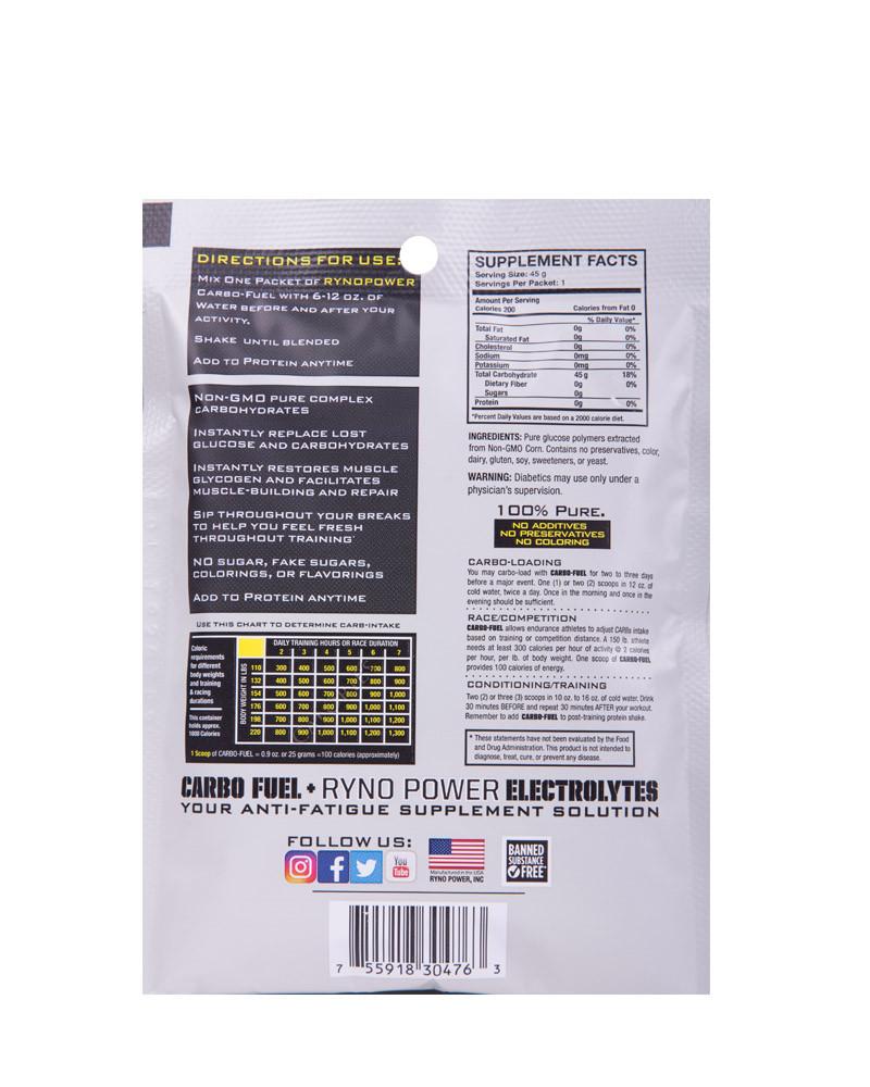 CARBO-FUEL Stimulant-Free Drink Mix | Single Serving